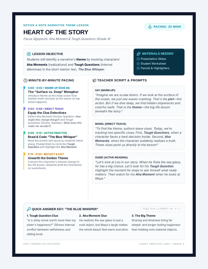 Heart of the Story Teacher Guide