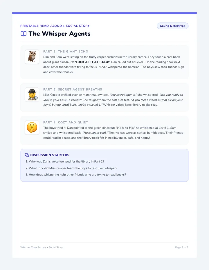 Whisper Story and Game