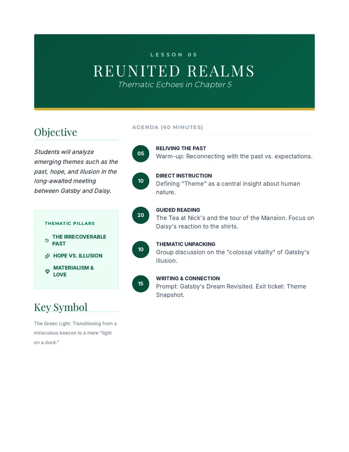 Reunited Realms Lesson Plan