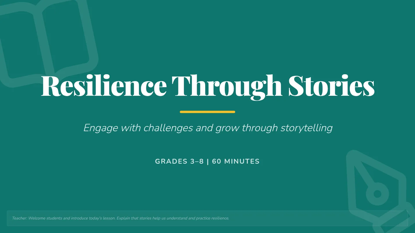 Resilience Stories Slide Deck