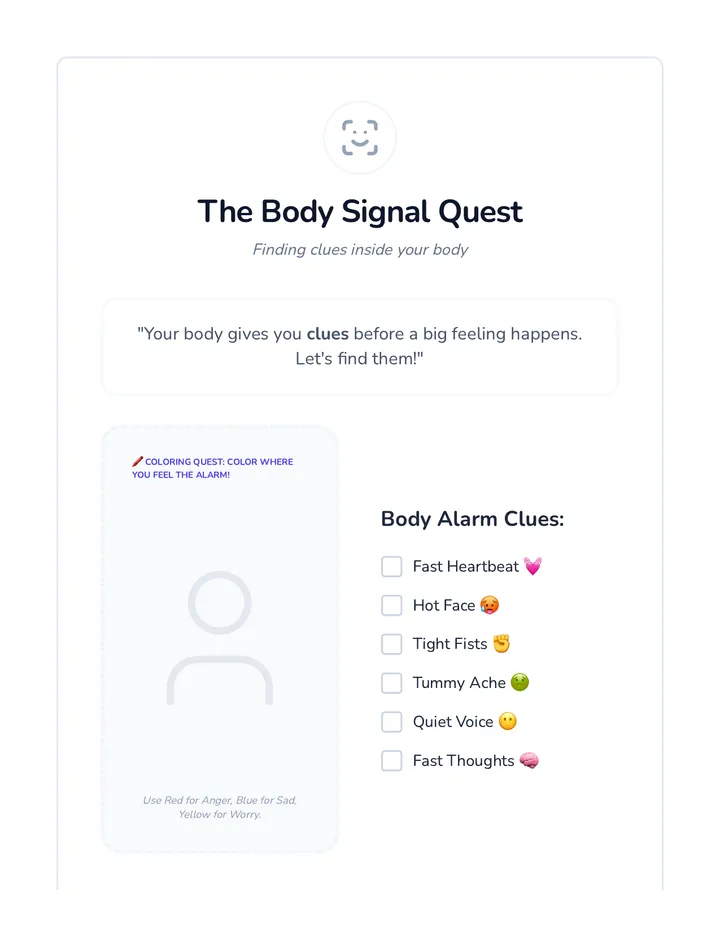 Body Signal Quest Handout