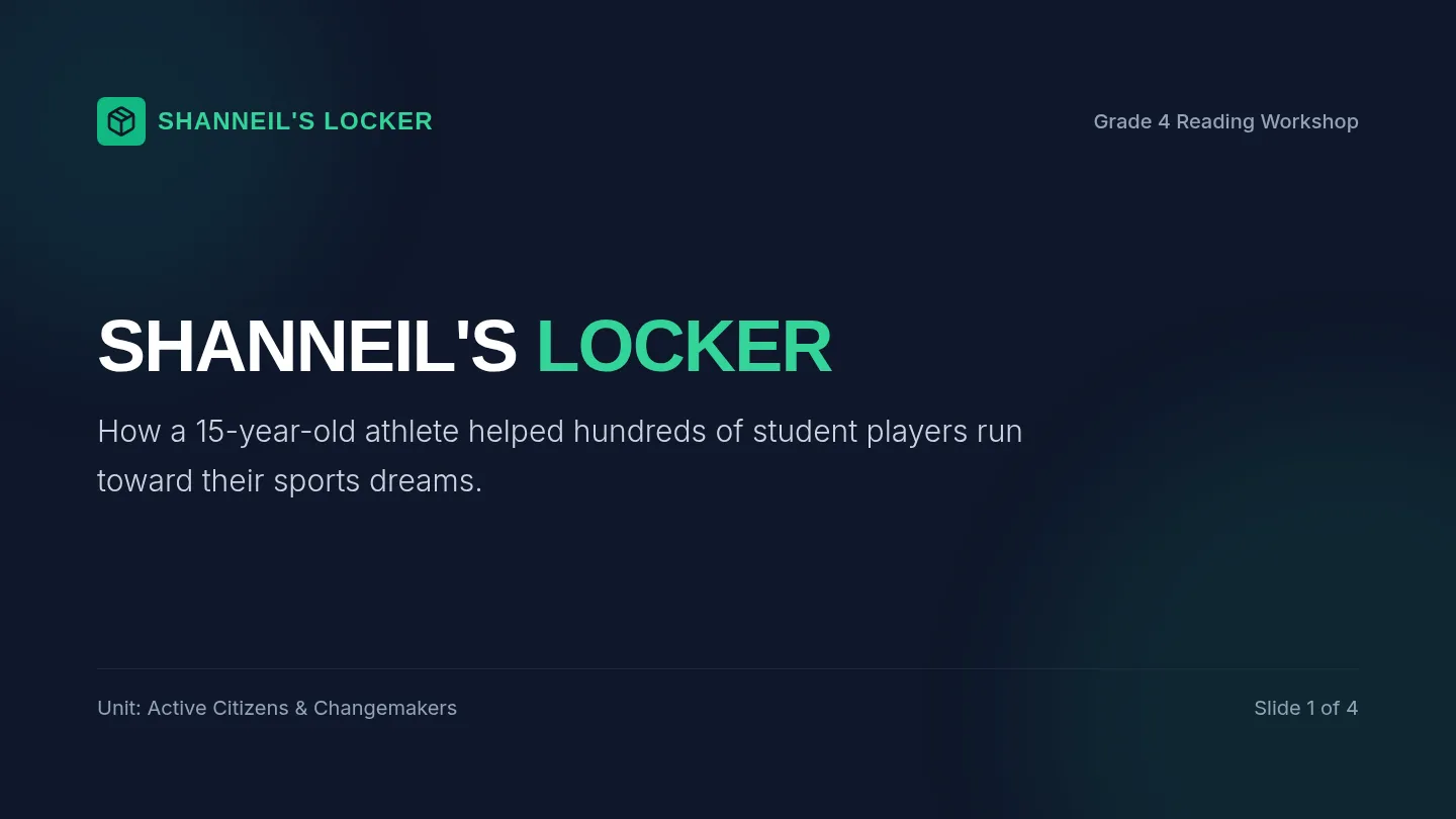 Care Lockers Slides