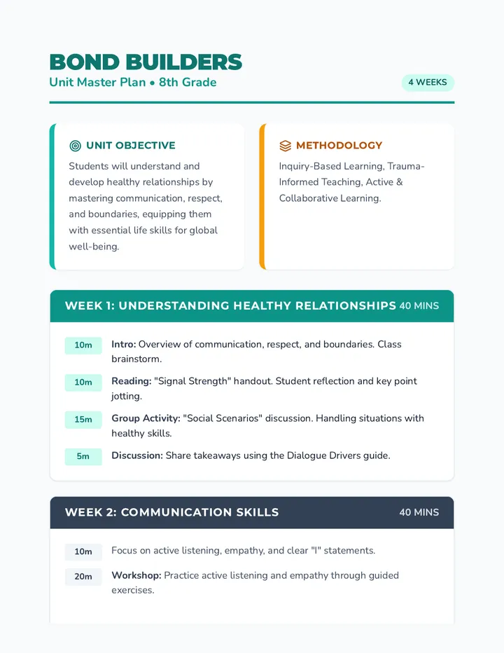 Clear Connections • Lesson • Lenny.com