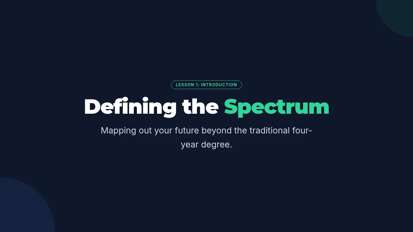 Spectrum Overview Slides