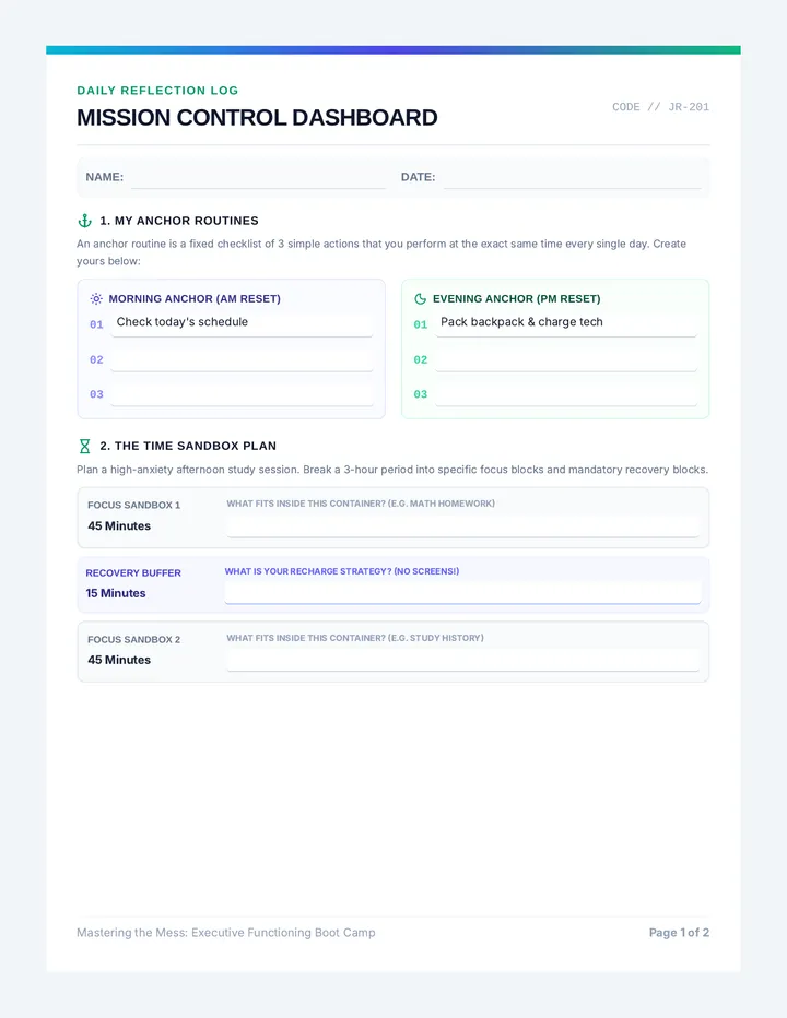 Chaos Control Growth Journal