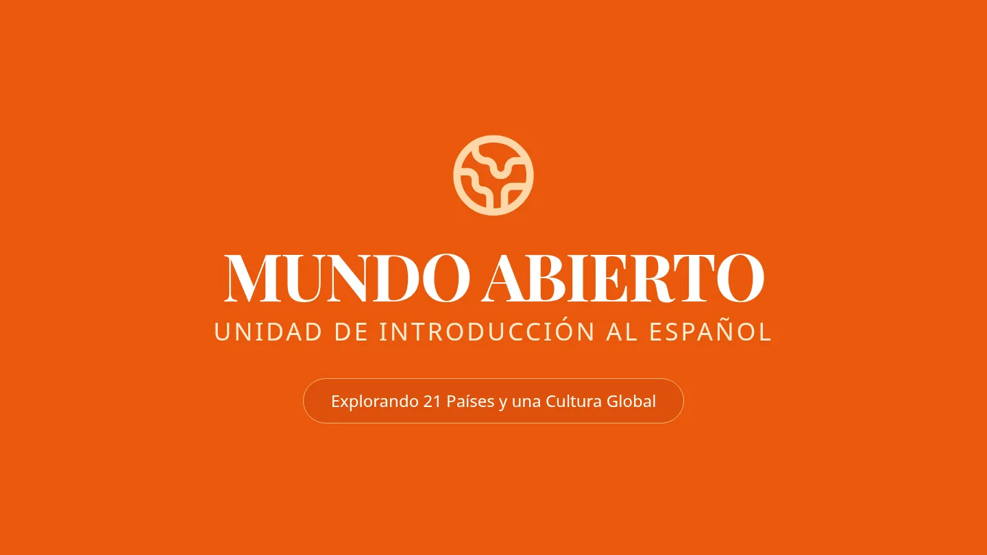 Presentación Visual Mundo Abierto