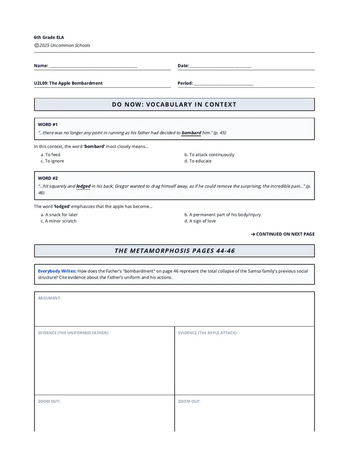 Samsa Study Worksheet 18 v2