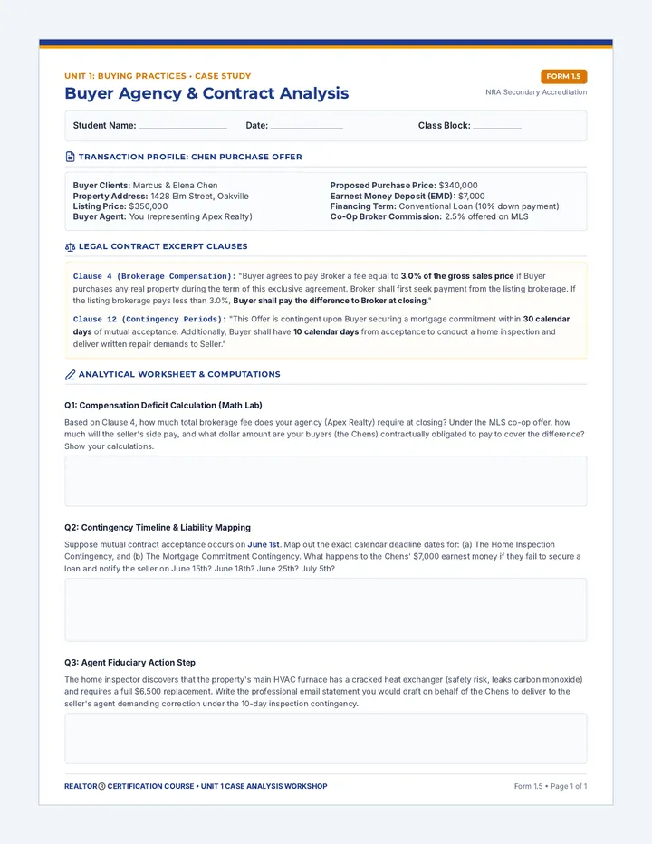 Buyer Contract Case Study