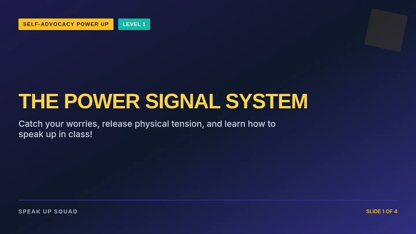 Power Signal Slides
