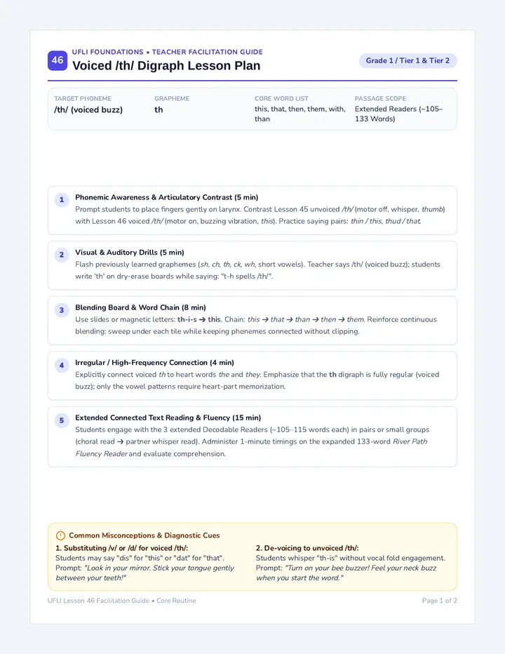 Buzzing Tongue Teacher Guide