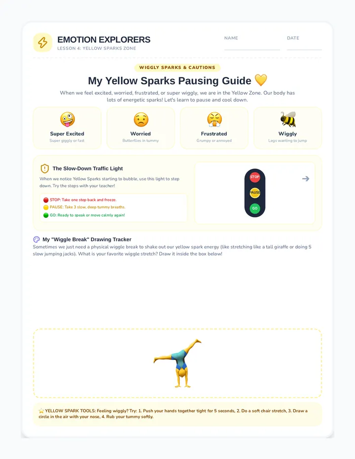 Yellow Sparks Pausing Guide