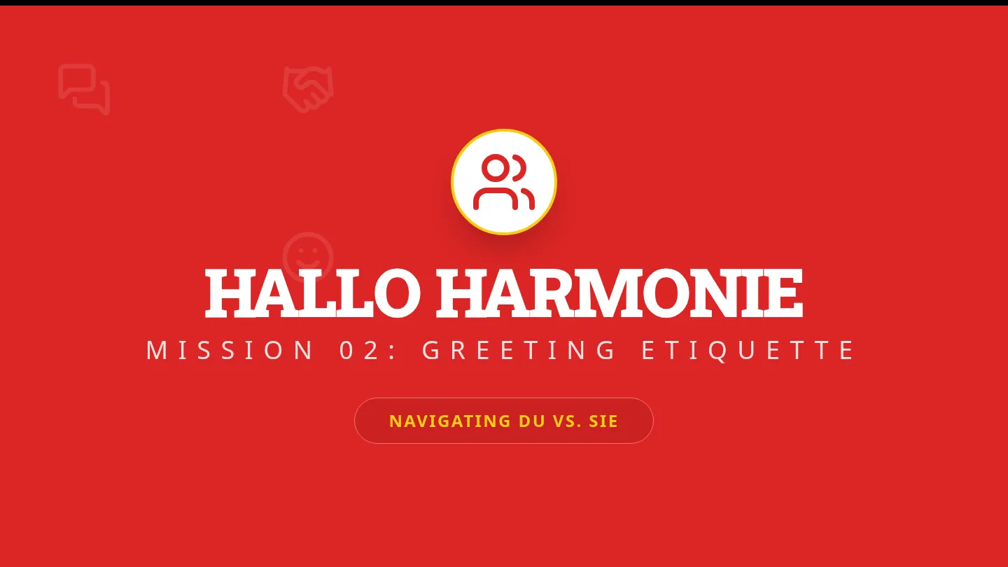 Hallo Harmonie Lesson Slides