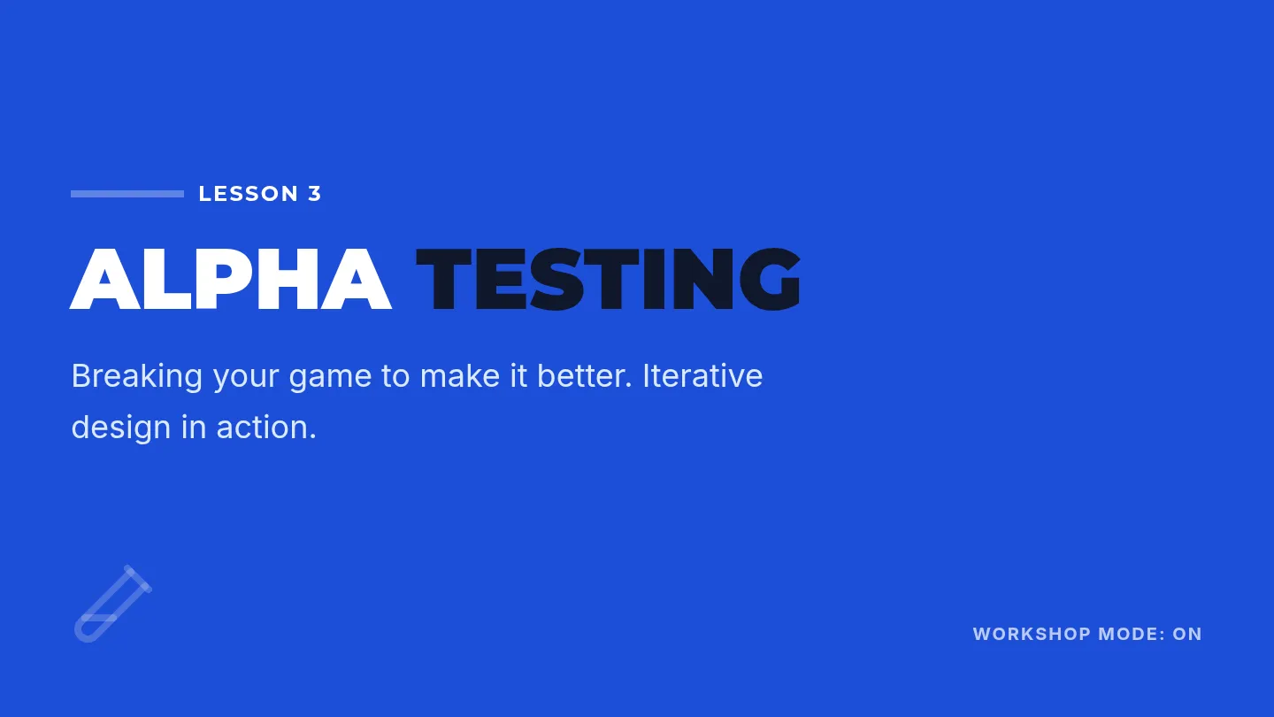 Alpha Test Slides