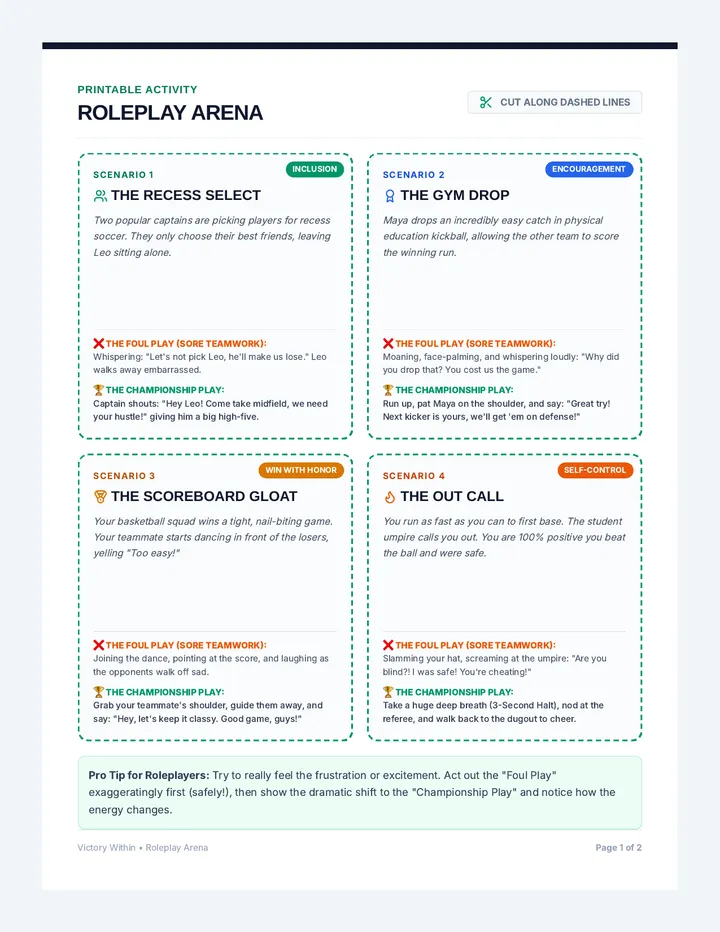Roleplay Arena Cards