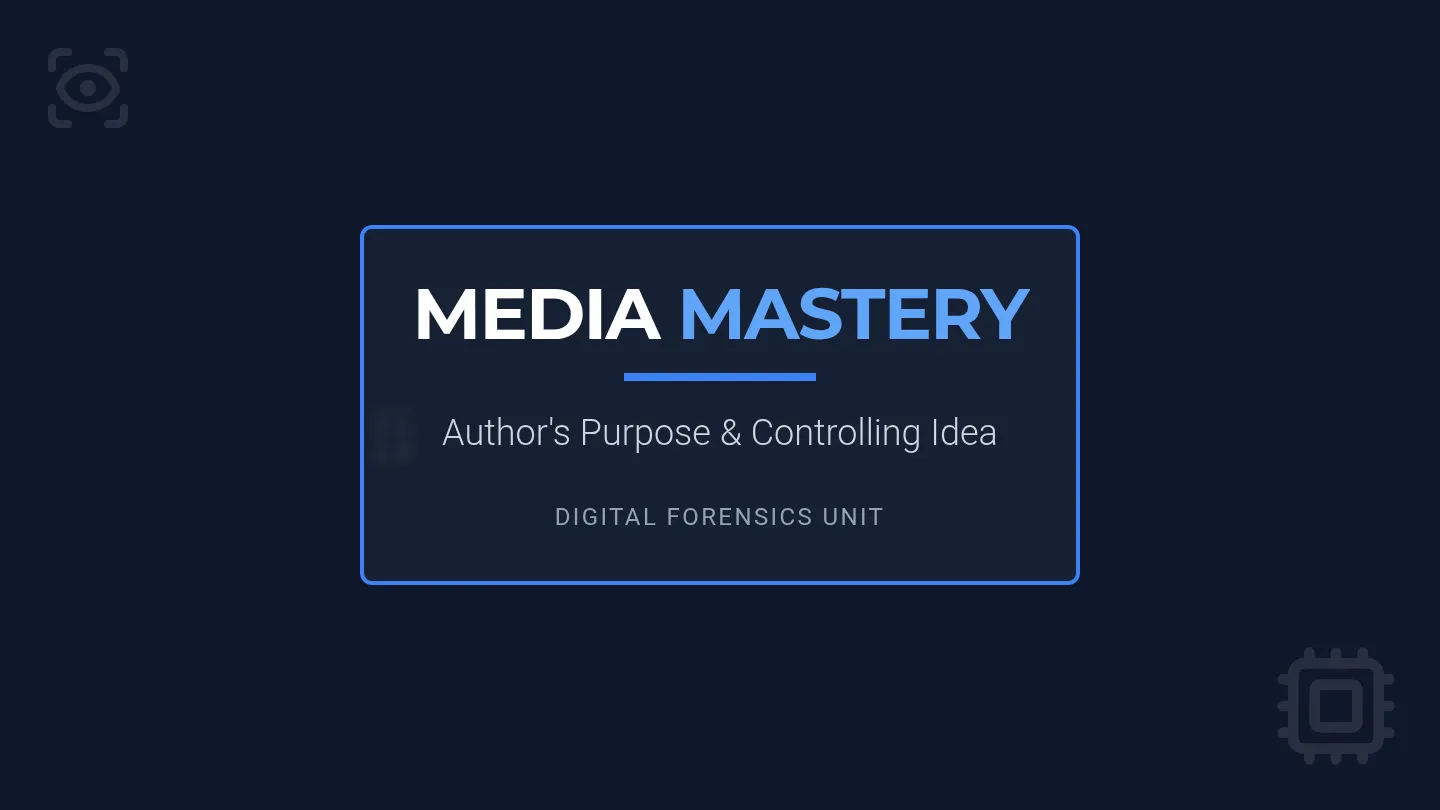 Media Mastery Slides