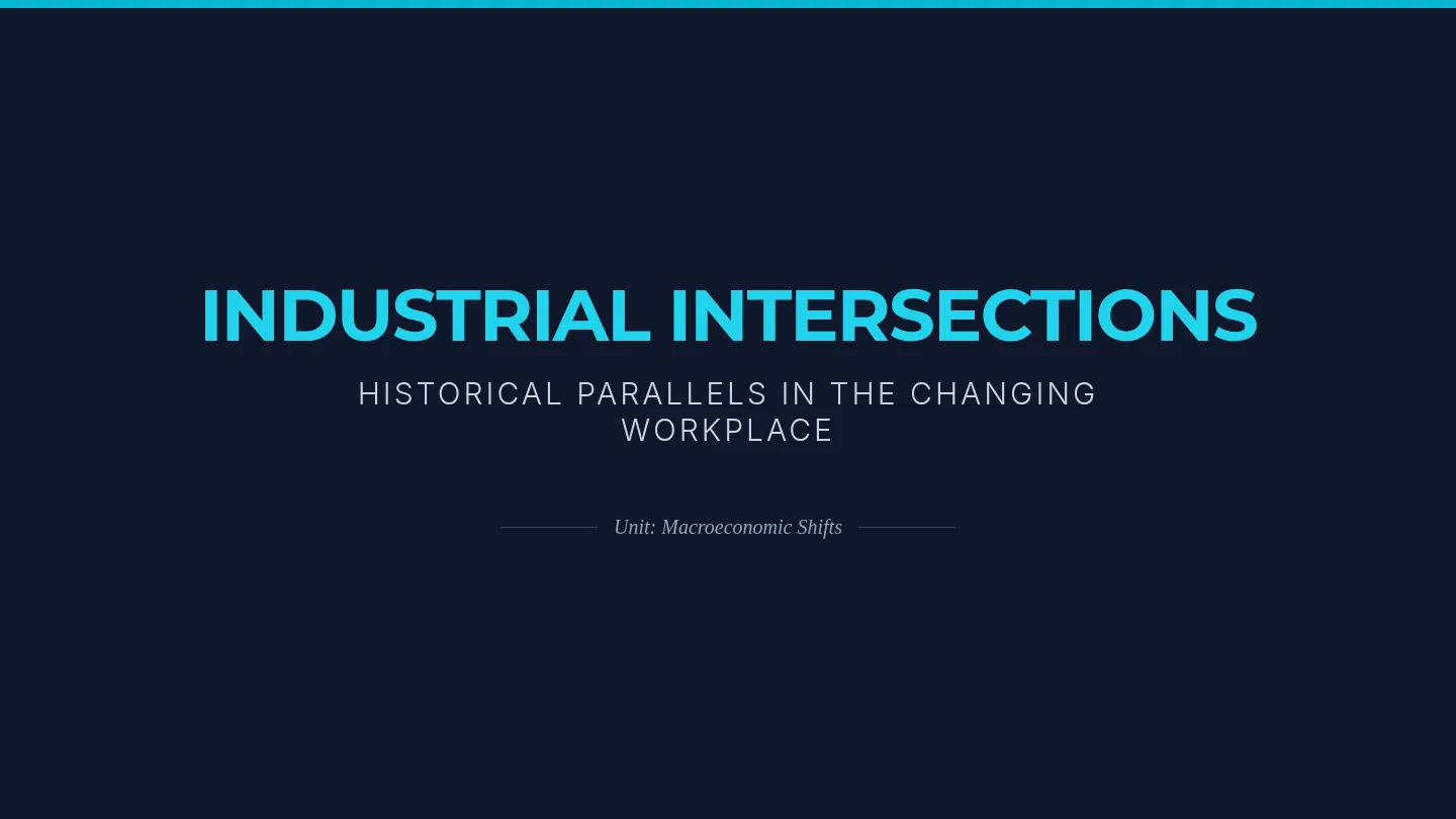 Industrial Intersections Slides
