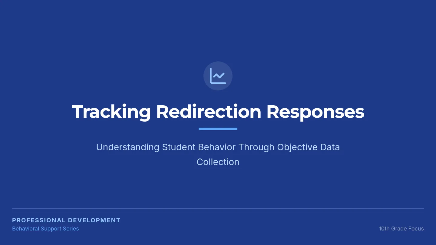 Redirect Response Tracker Slides