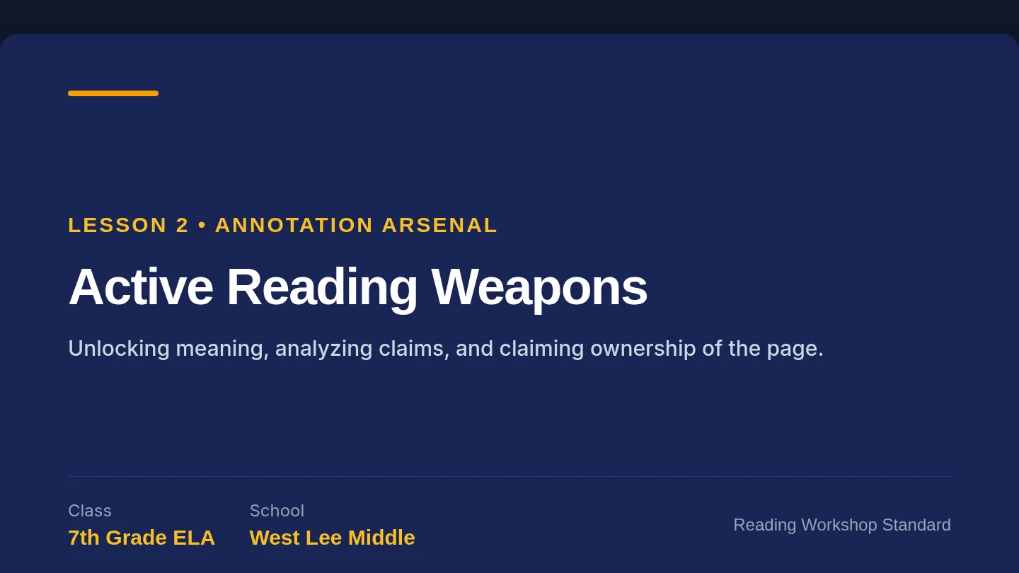 Annotation Presentation Slides