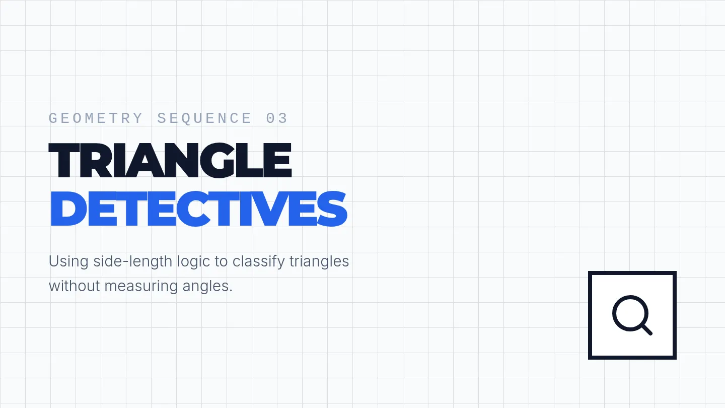 Triangle Detectives Slides
