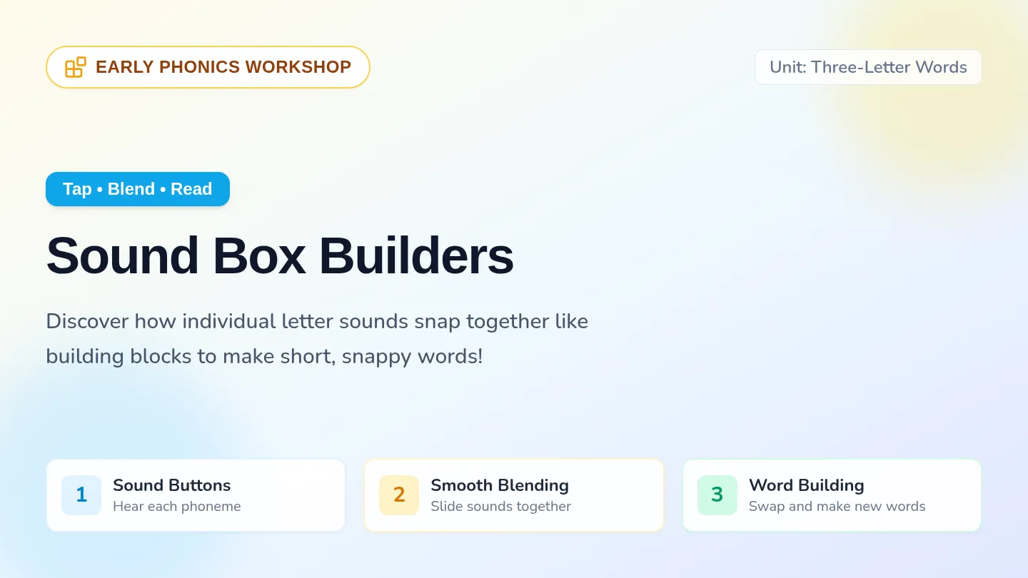 Word Builder Slides