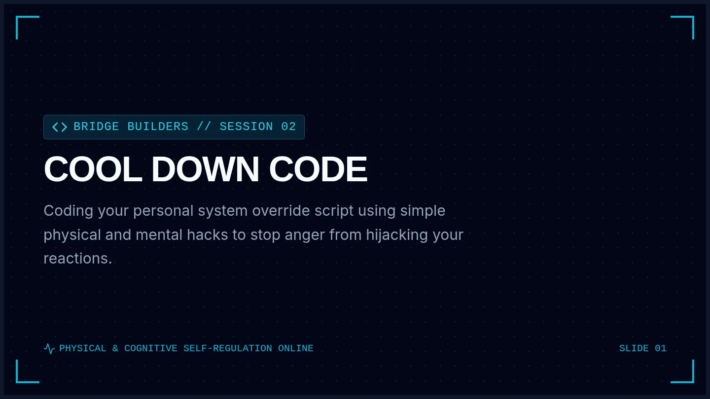 Cool Down Code Slides