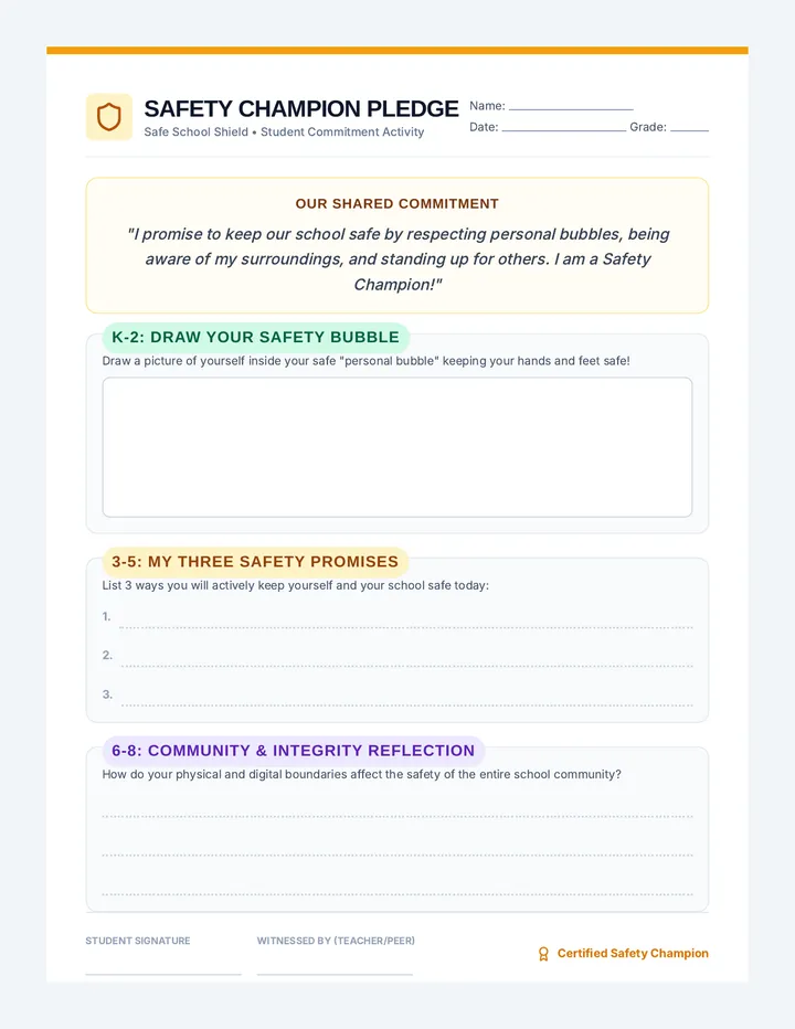 Safety Champion Pledge