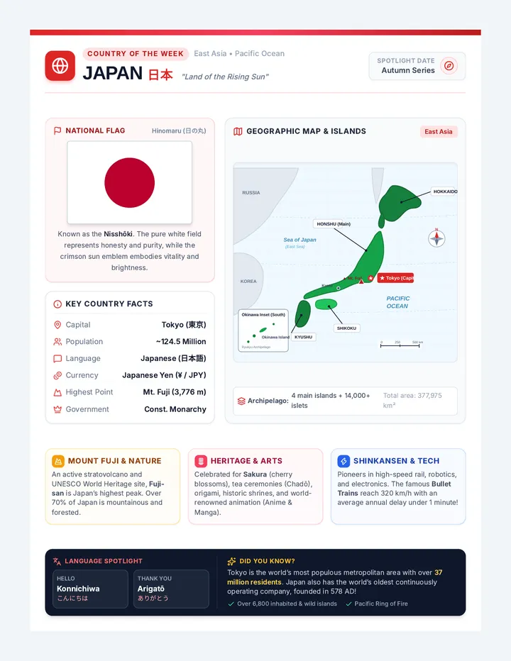 Japan Discovery Poster