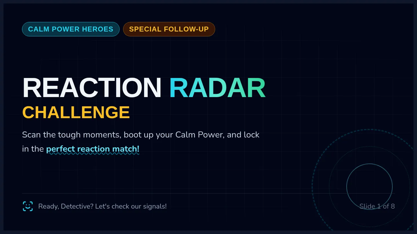Reaction Radar Slides