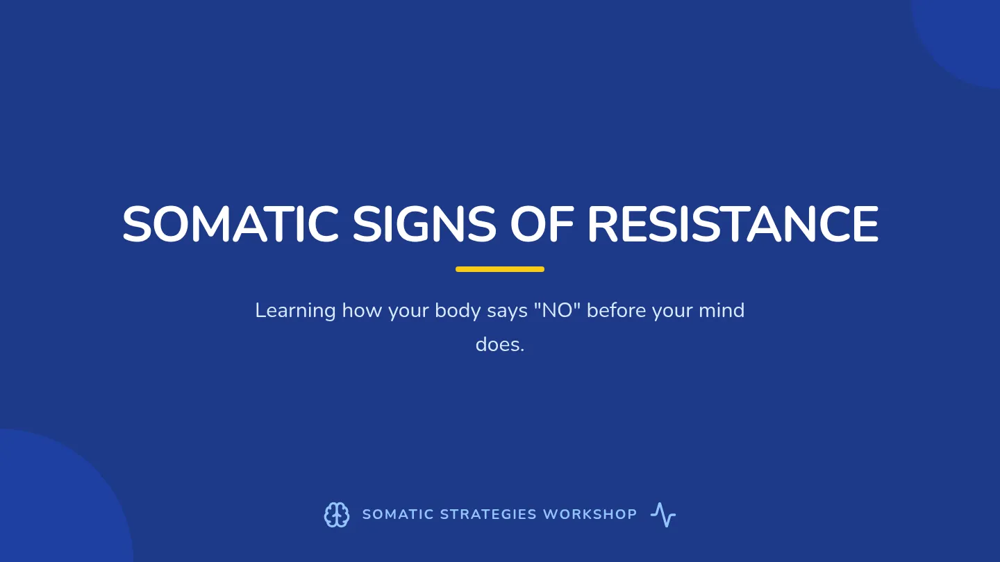 Somatic Signs Slides