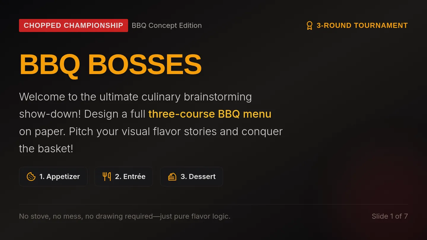 BBQ Bosses Slides