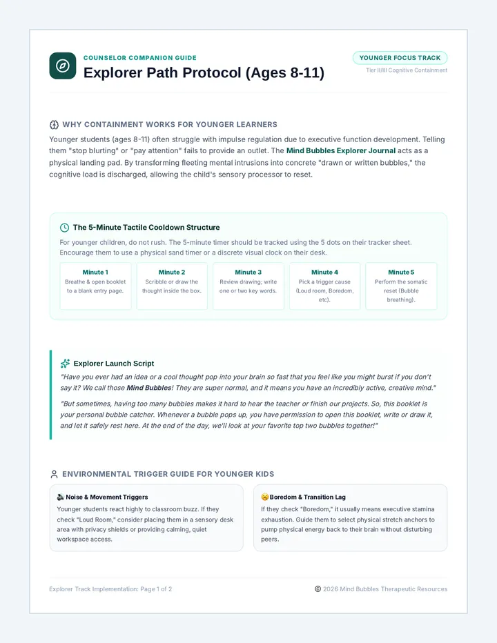 Mind Bubbles Explorer Guide