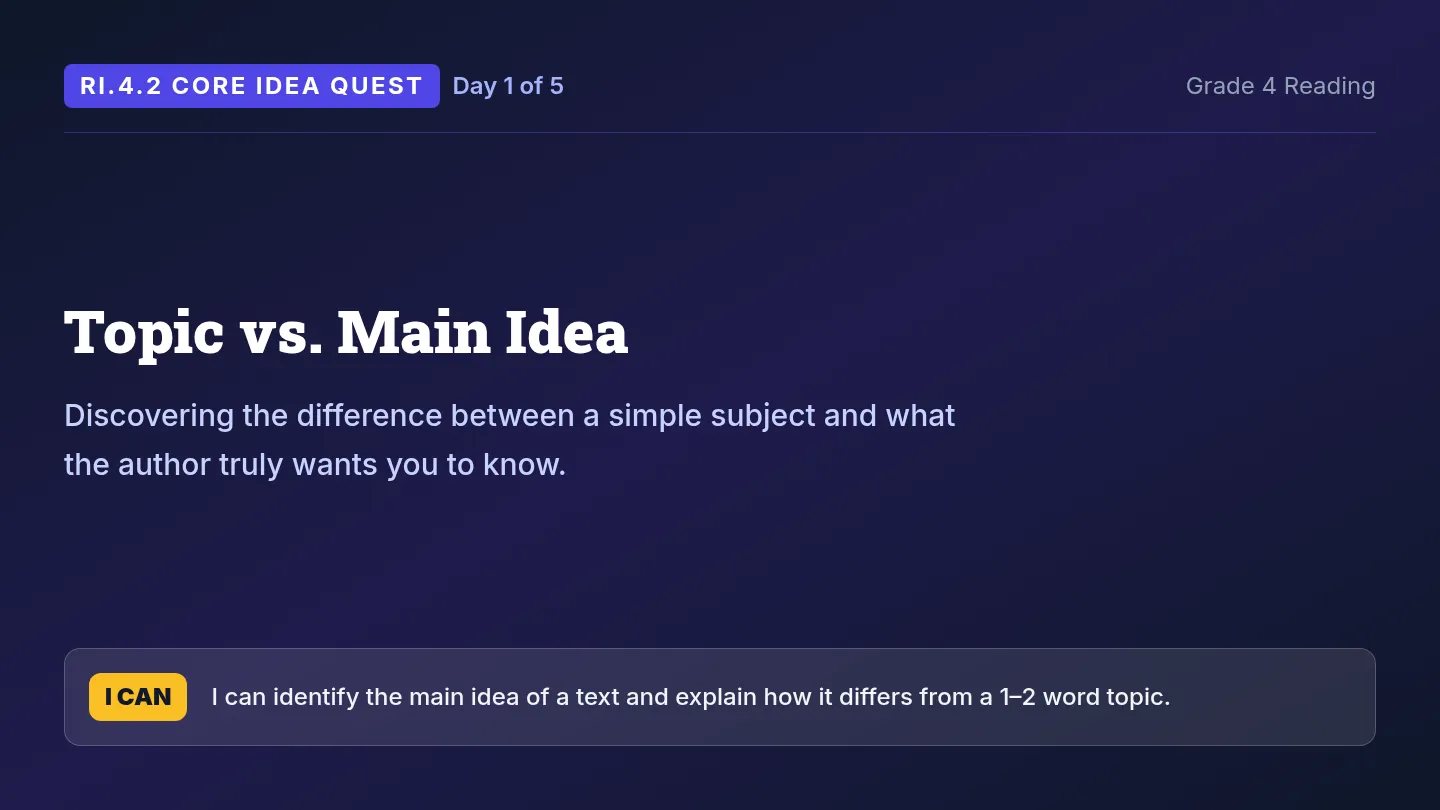 Topic Hunt Slides