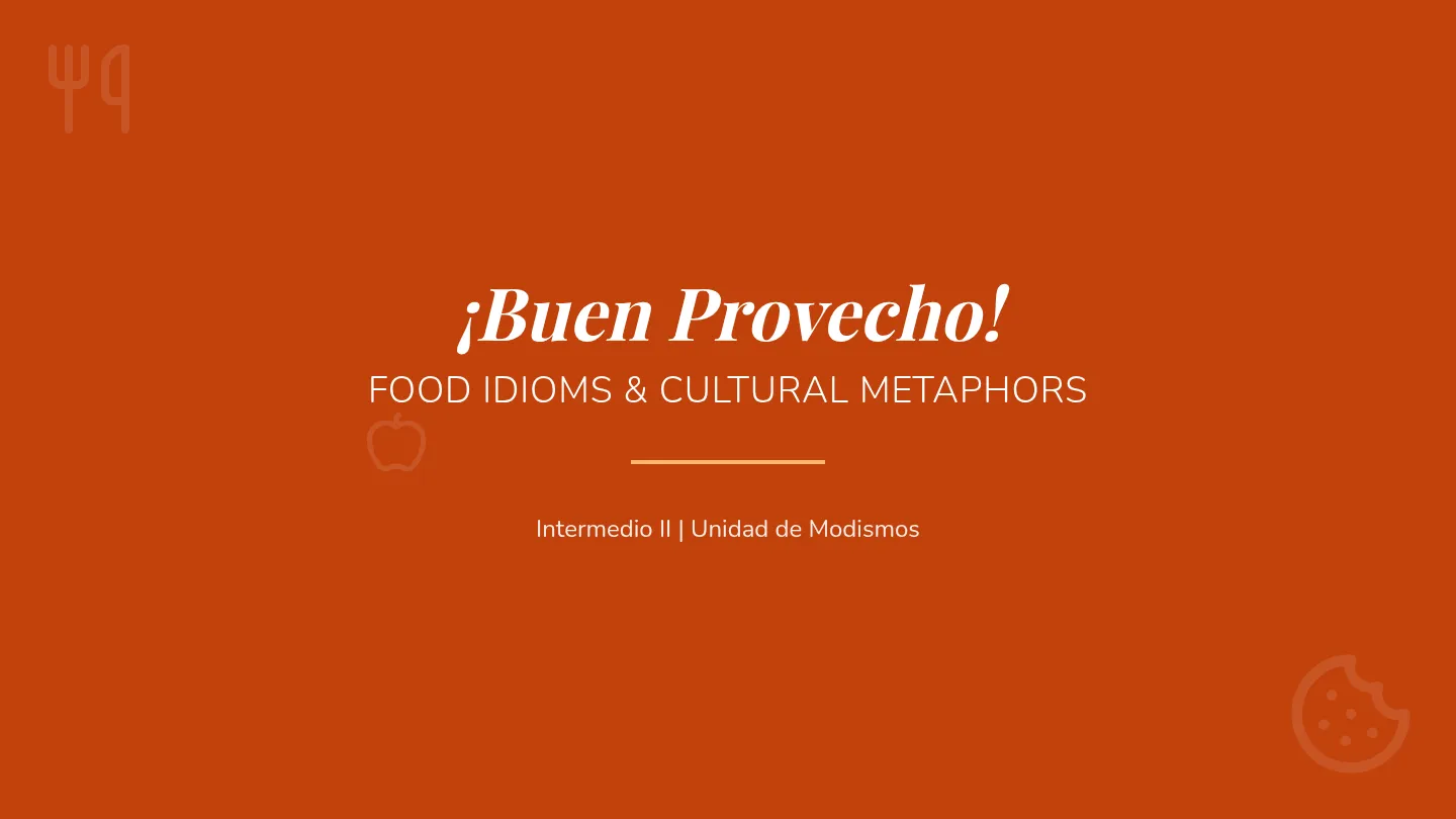 Food Idioms Slides