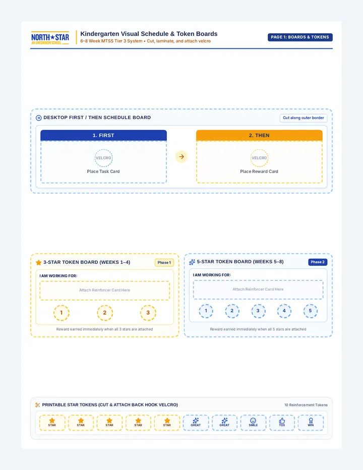 Calm Steps Visual Supports Kit