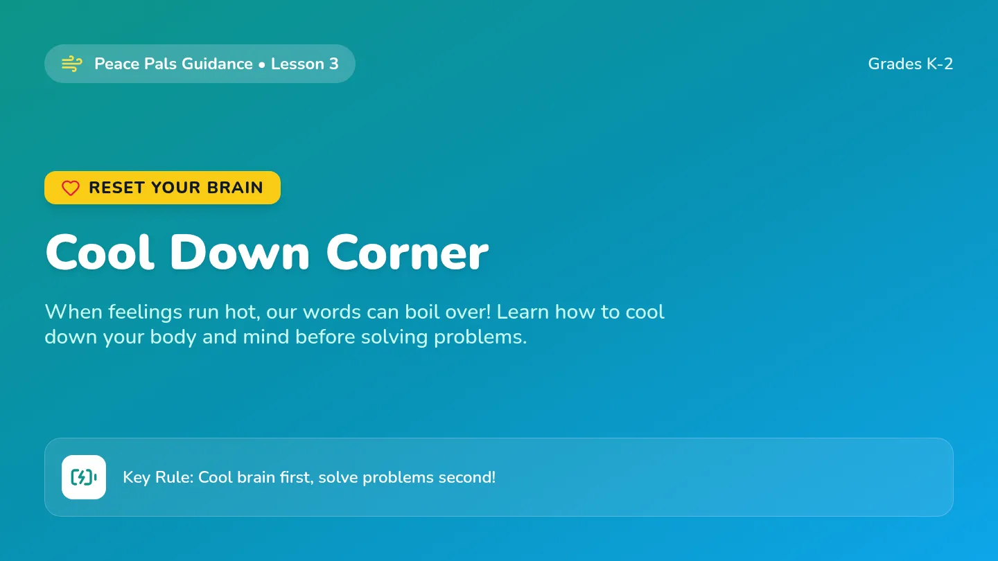 Calm Down Slides