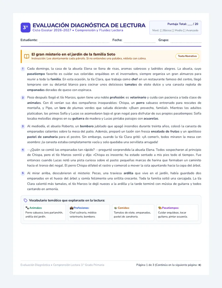 Mision Lectura Exam