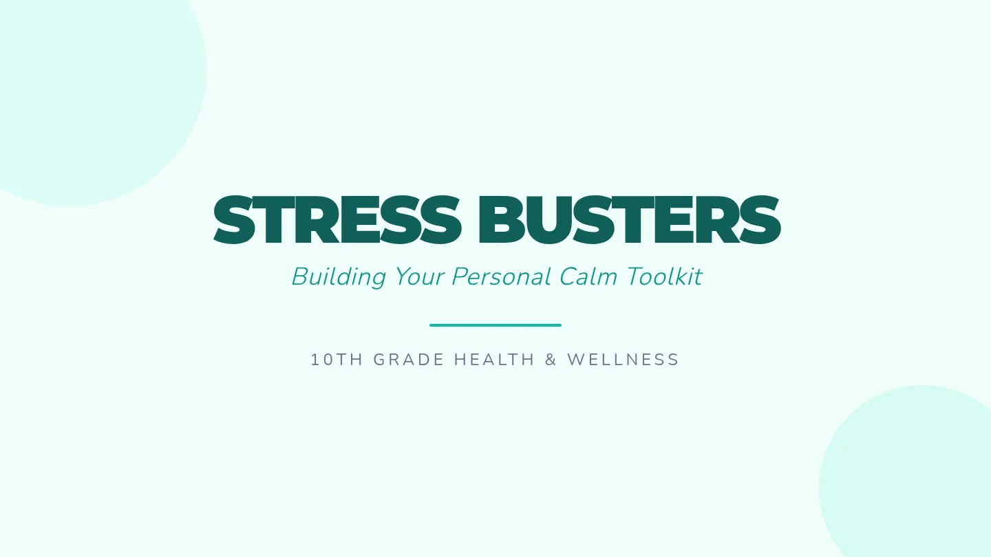 Stress Busters Slides