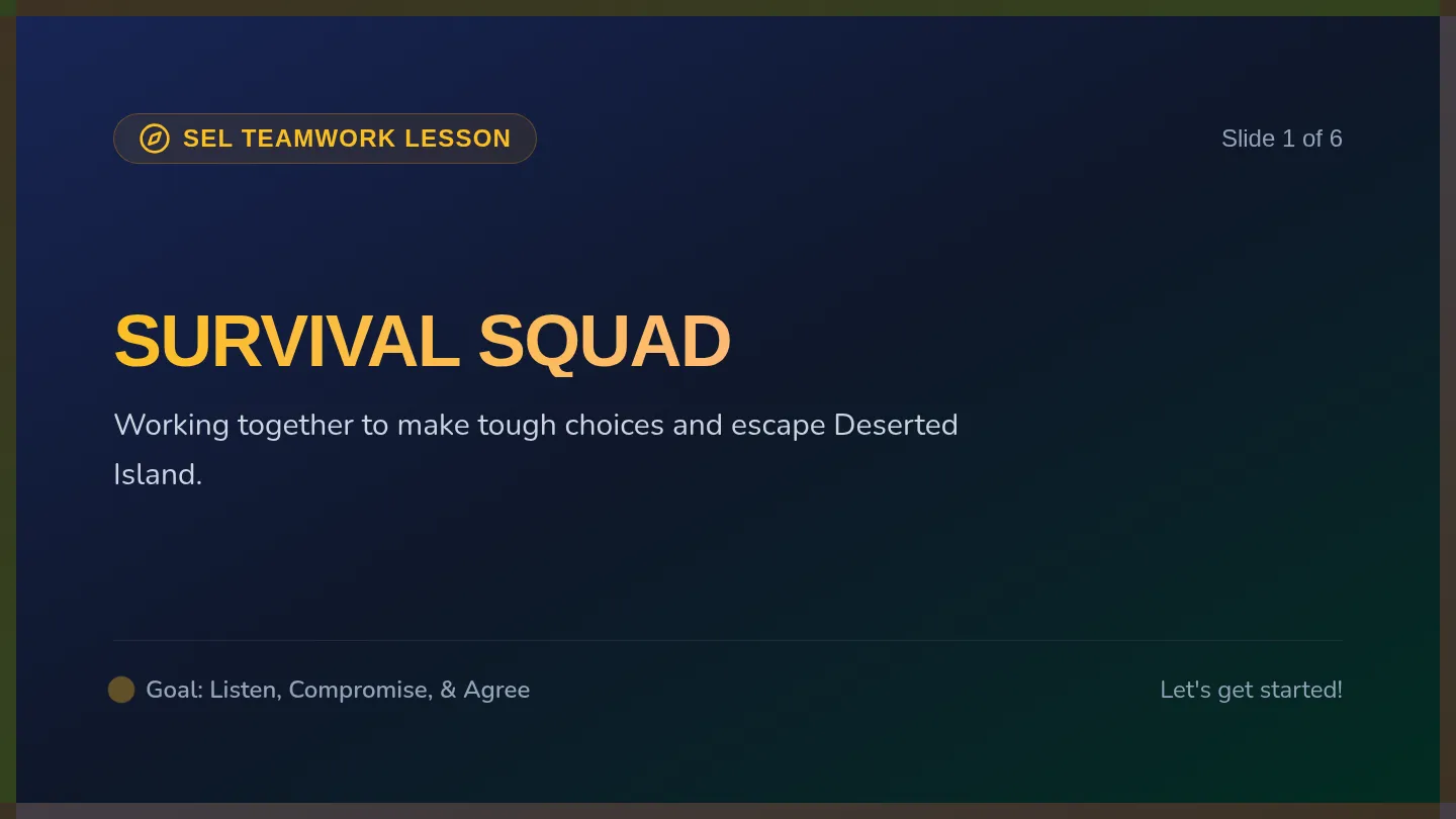 Survival Squad Slides