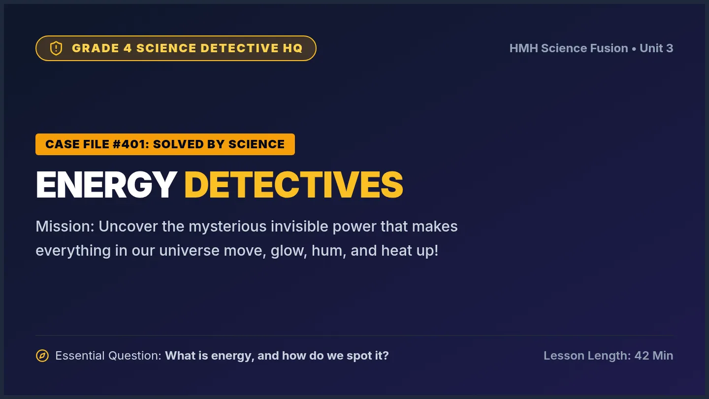 Energy Detectives Presentation Slides