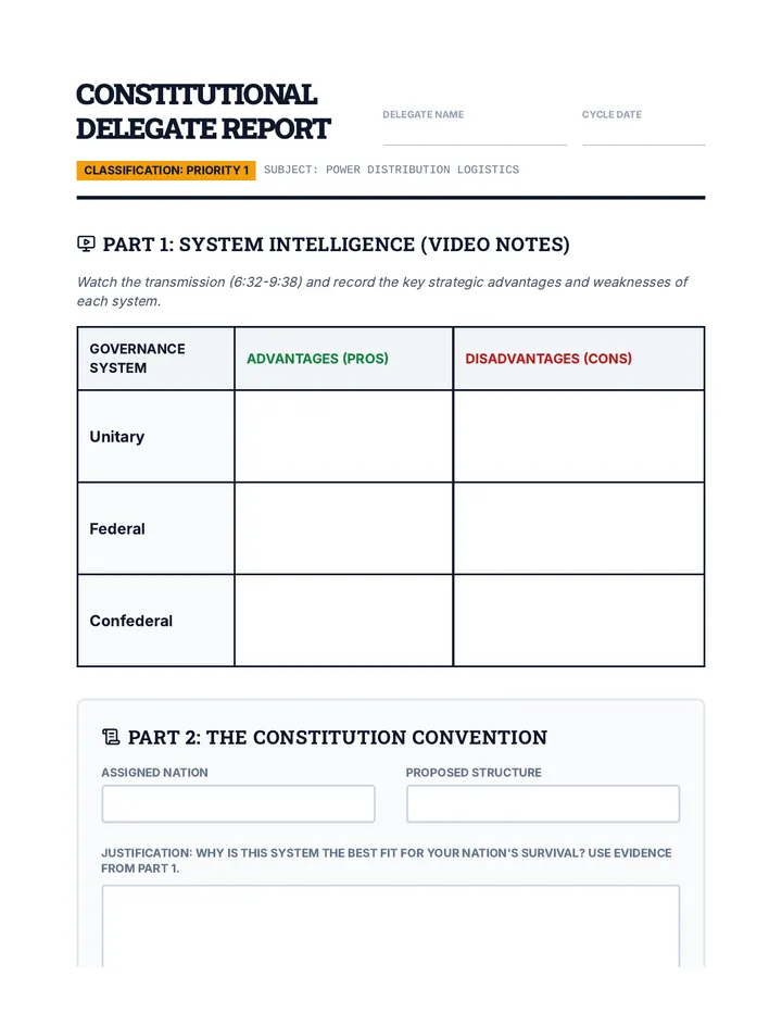 Decision Matrix Worksheet