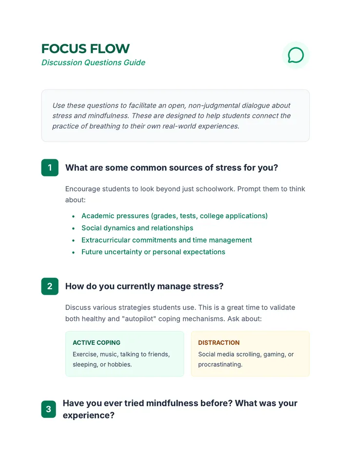 Discussion Questions Guide