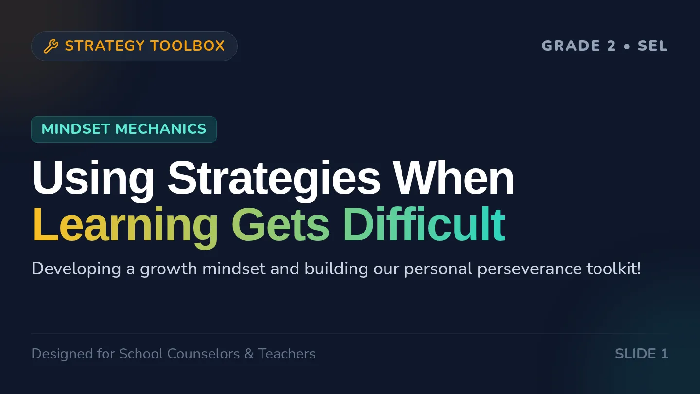 Strategy Toolbox Slide Deck