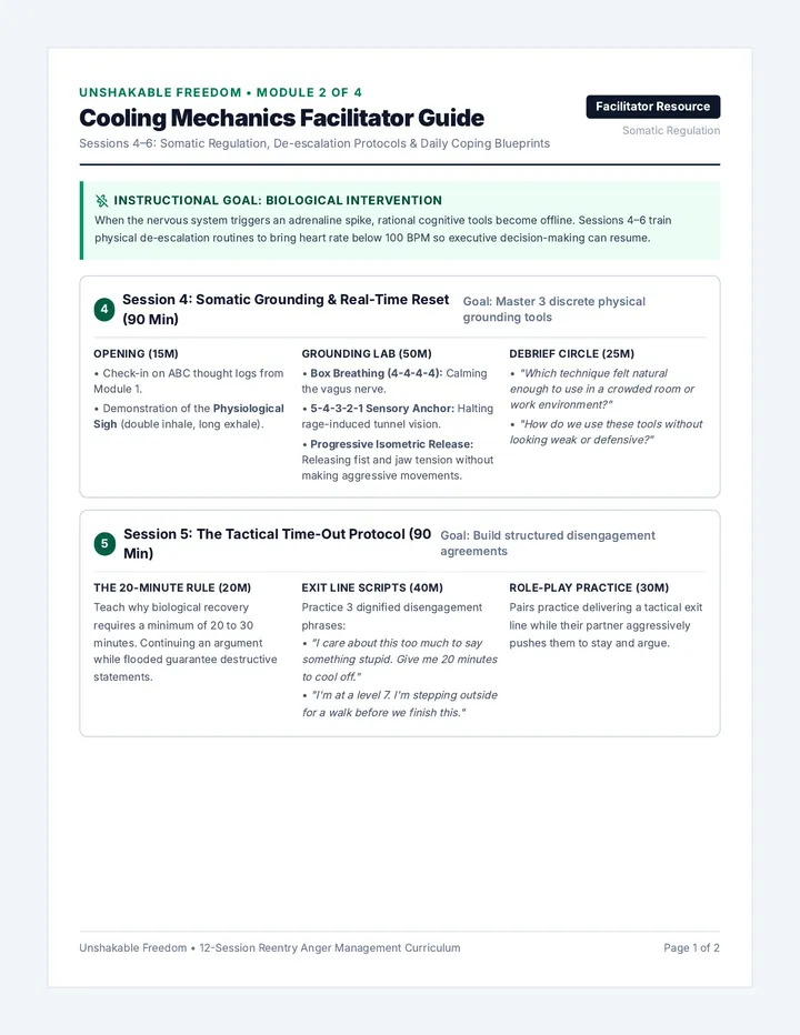 Cooling Mechanics Facilitator Guide