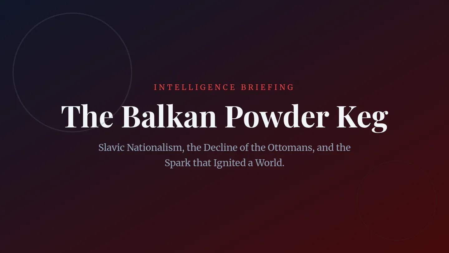 Balkan Crisis Slides