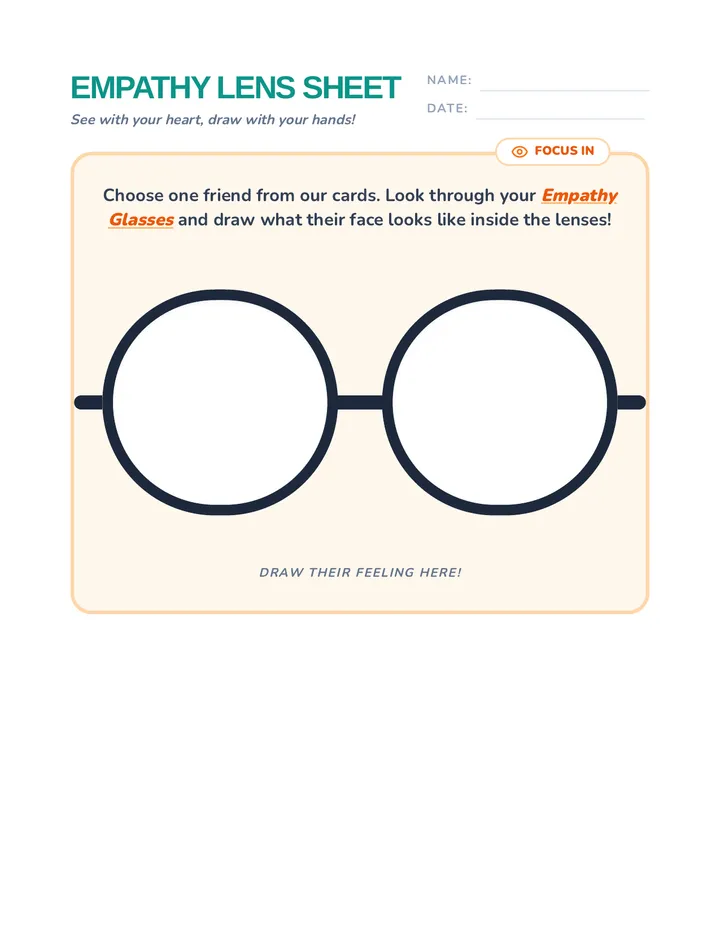 Empathy Lens Sheet