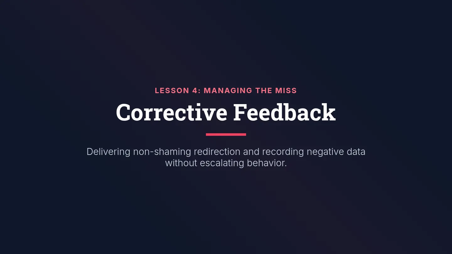 Corrective Feedback Slides
