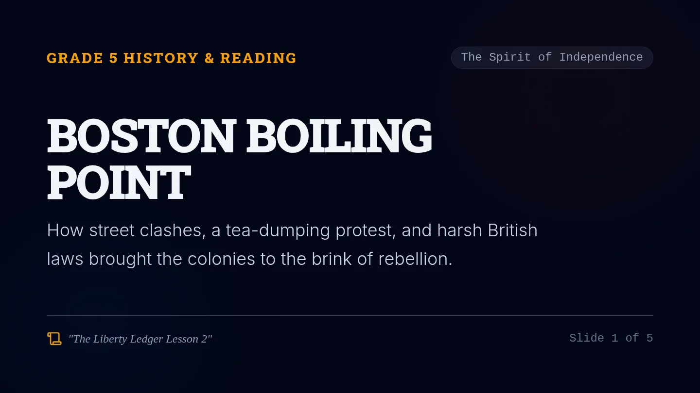 Boston Boiling Point Slides