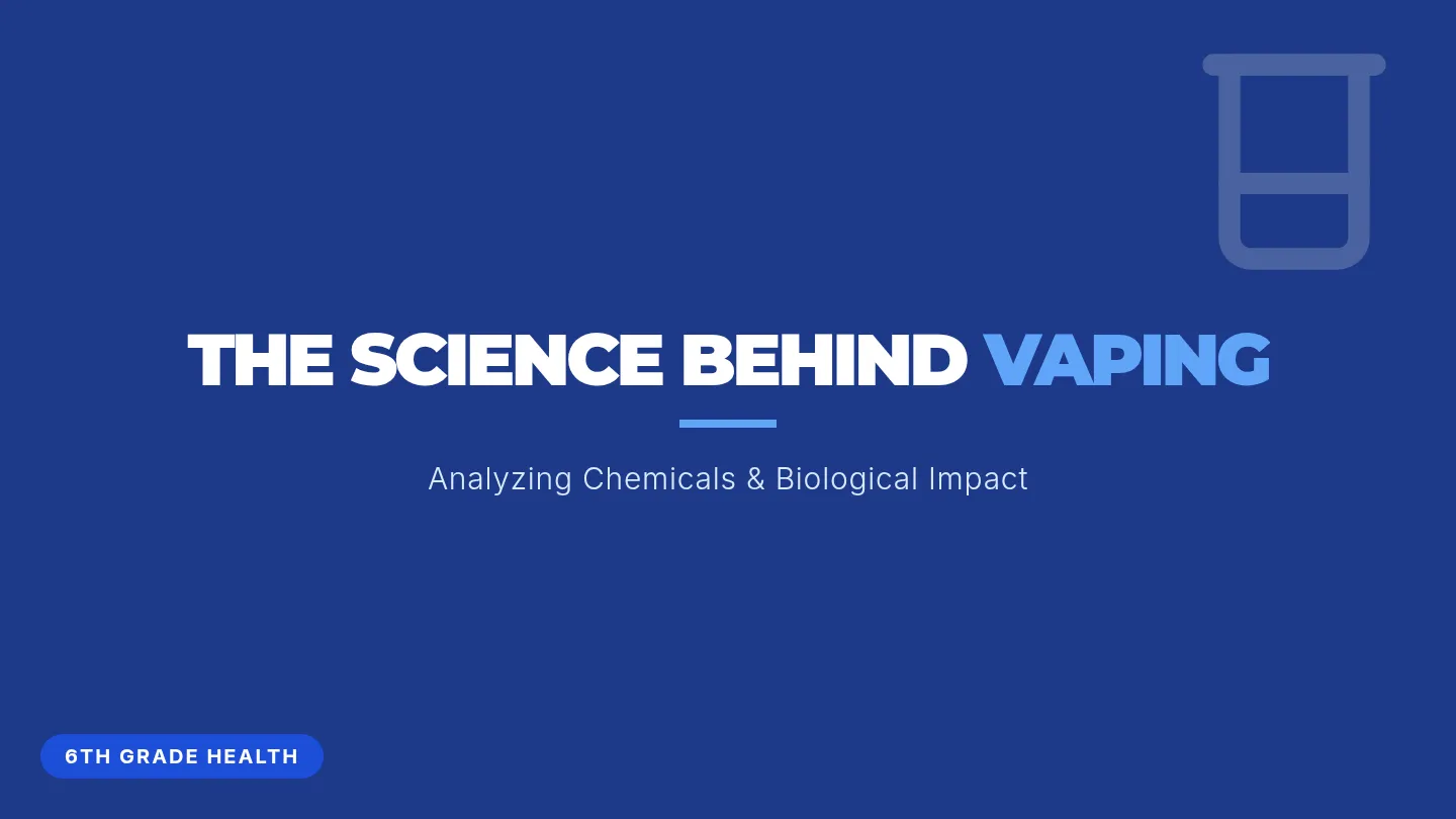 Vaping Science Slides
