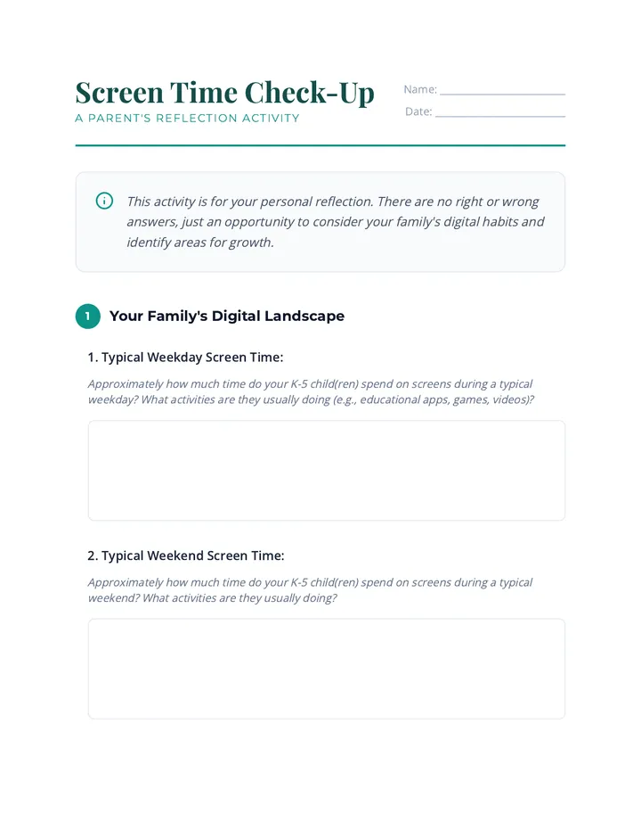 Screen Smart Parents • Lesson • Lenny.com