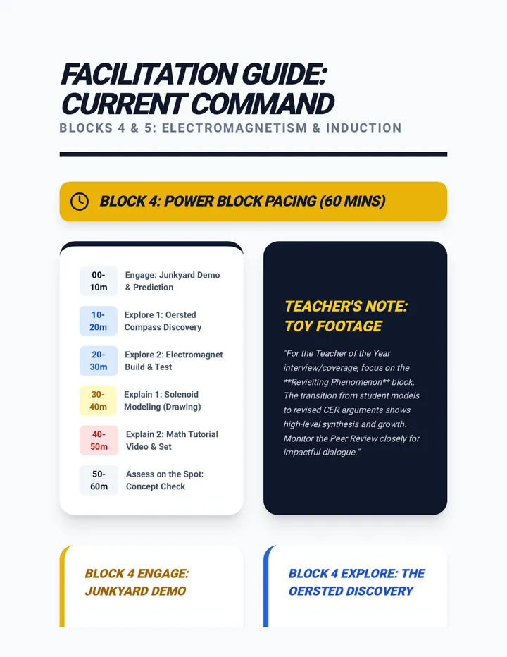 Current Command Facilitation Guide